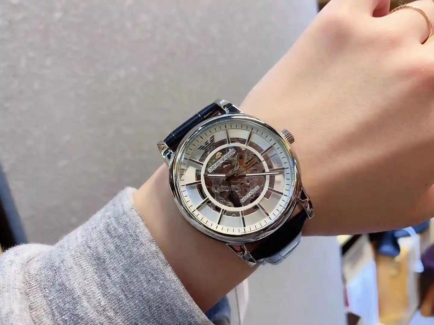 General Watches Armani Watch Men's Watch Paired with Original Fully Automatic Mechanical Movement Top Grade 316 Precision Steel Case with Mineral Super Strong Mirror Diameter 40mm KK03050 2 view 2