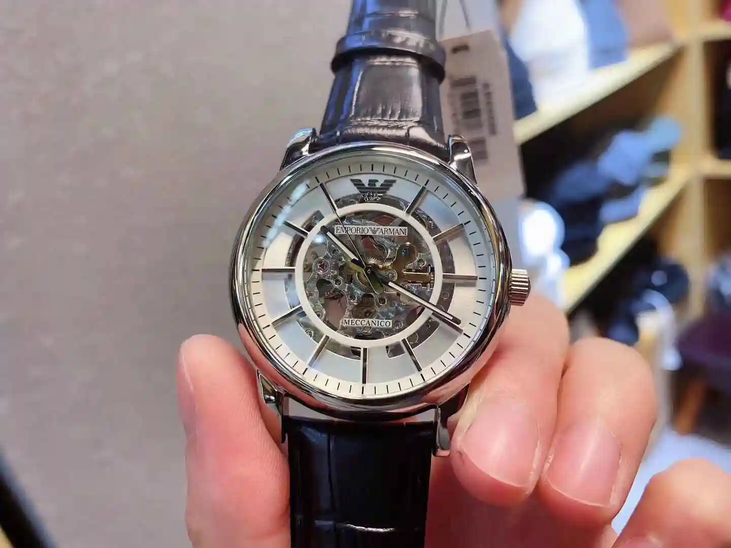 General Watches Armani Watch Men's Watch Paired with Original Fully Automatic Mechanical Movement Top Grade 316 Precision Steel Case with Mineral Super Strong Mirror Diameter 40mm KK03050 2 view 3