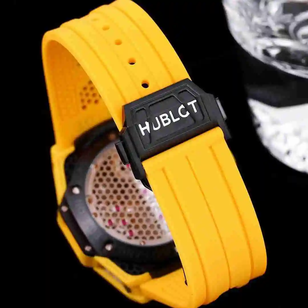 General Watches Hublot Yubo Watch Men's Watch Paired with Original Fully Automatic Mechanical Movement Top Grade 316 Precision Steel Case with Mineral Super Strong Mirror Diameter 44mm KK07500 2 view 2