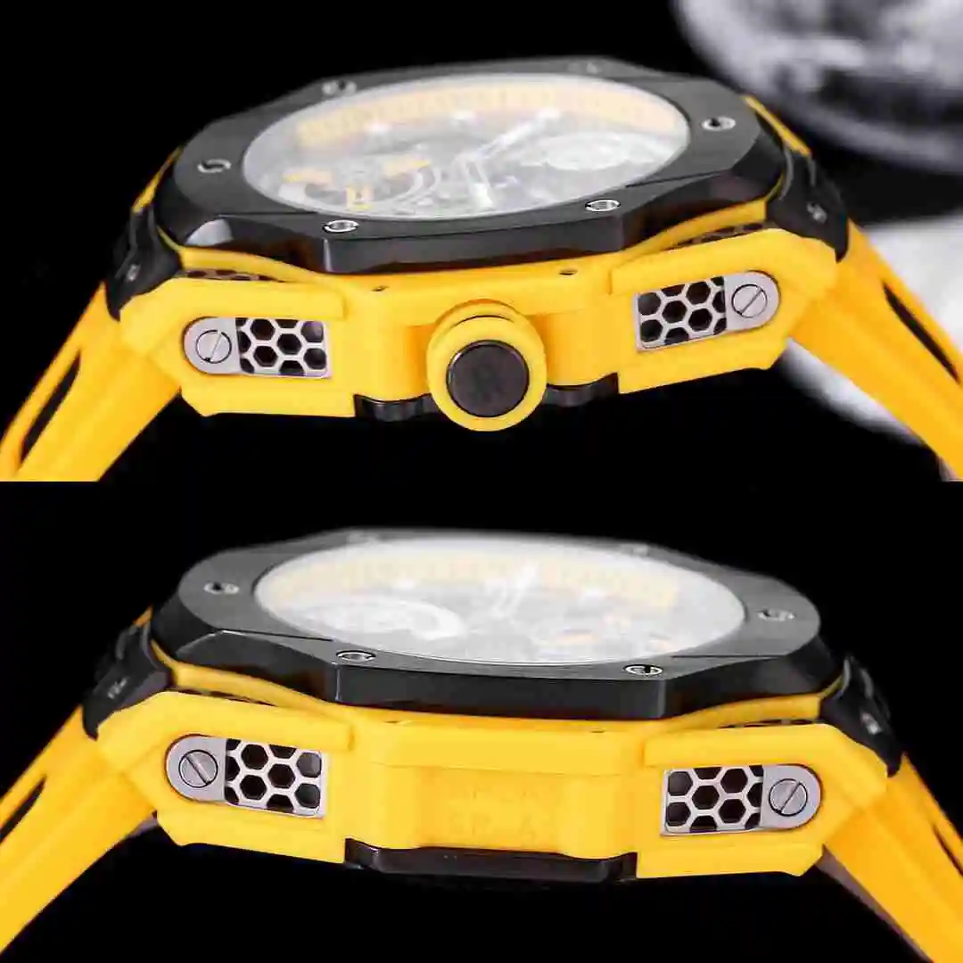General Watches Hublot Yubo Watch Men's Watch Paired with Original Fully Automatic Mechanical Movement Top Grade 316 Precision Steel Case with Mineral Super Strong Mirror Diameter 44mm KK07500 2 view 4