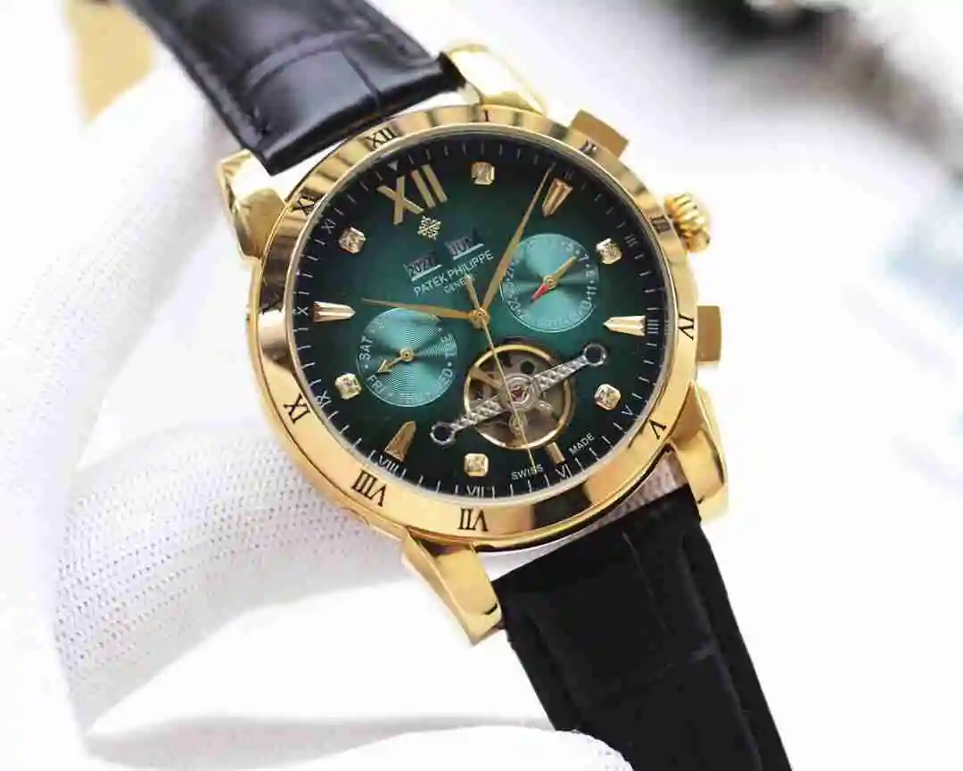 General Watches Patek Philippe Watch Men's Watch Paired with Original Fully Automatic Mechanical Movement Top Grade 316 Precision Steel Case Case with Mineral Super Strong Mirror Diameter 42mm KK04150 view 8