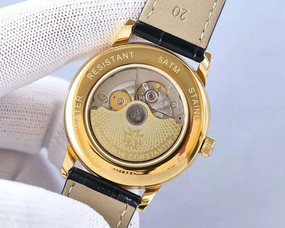 General Watches Vacheron Constantin Watch Jiang@Dun men's watch with original fully automatic mechanical movement, top-grade 316 stainless steel case and strap, mineral super mirror, diameter 40mm KK06550 view 3