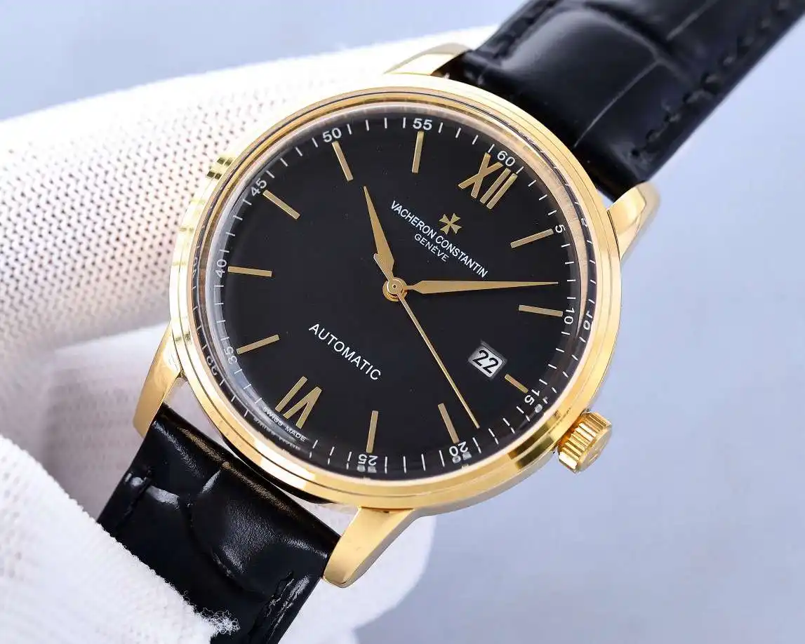 General Watches Vacheron Constantin Watch Jiang@Dun men's watch with original fully automatic mechanical movement, top-grade 316 stainless steel case and strap, mineral super mirror, diameter 40mm KK06550 view 8