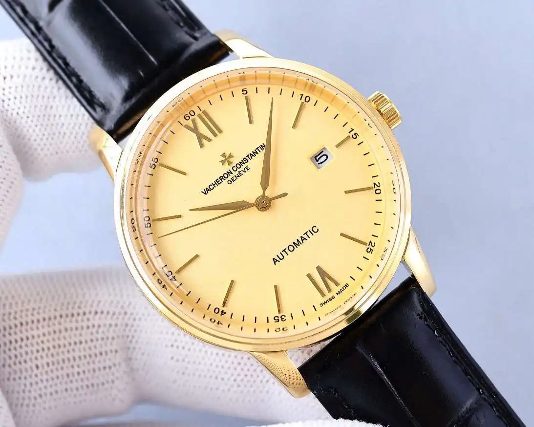 General Watches Vacheron Constantin Watch Jiang@Dun men's watch with original fully automatic mechanical movement, top-grade 316 stainless steel case and strap, mineral super mirror, diameter 40mm KK06550 view 9