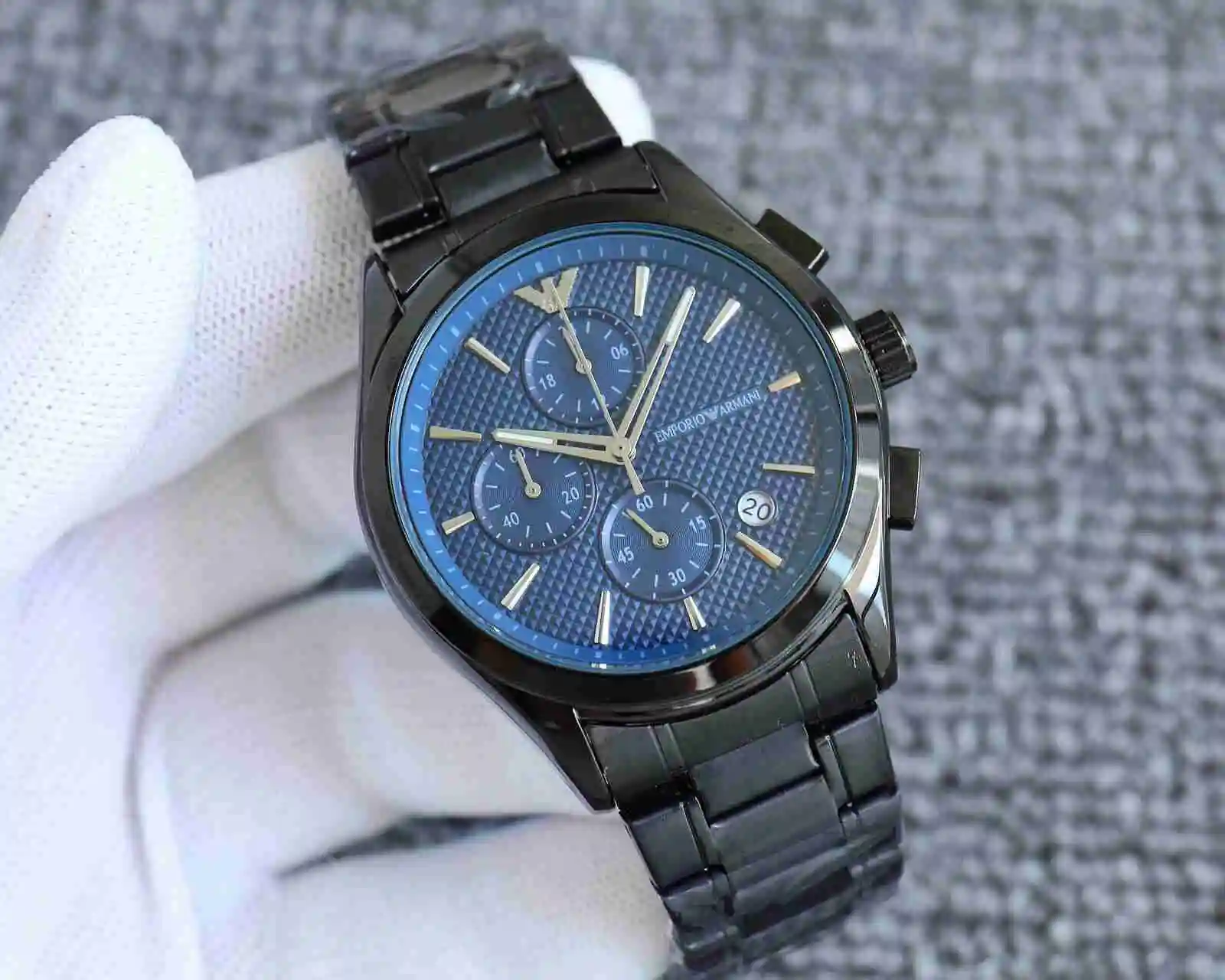 General Watches Armani Watch Men's Watch Paired with Original Fully Automatic Mechanical Movement Top Grade 316 Precision Steel Case with Mineral Super Strong Mirror Diameter 43mm KK02750 view 5