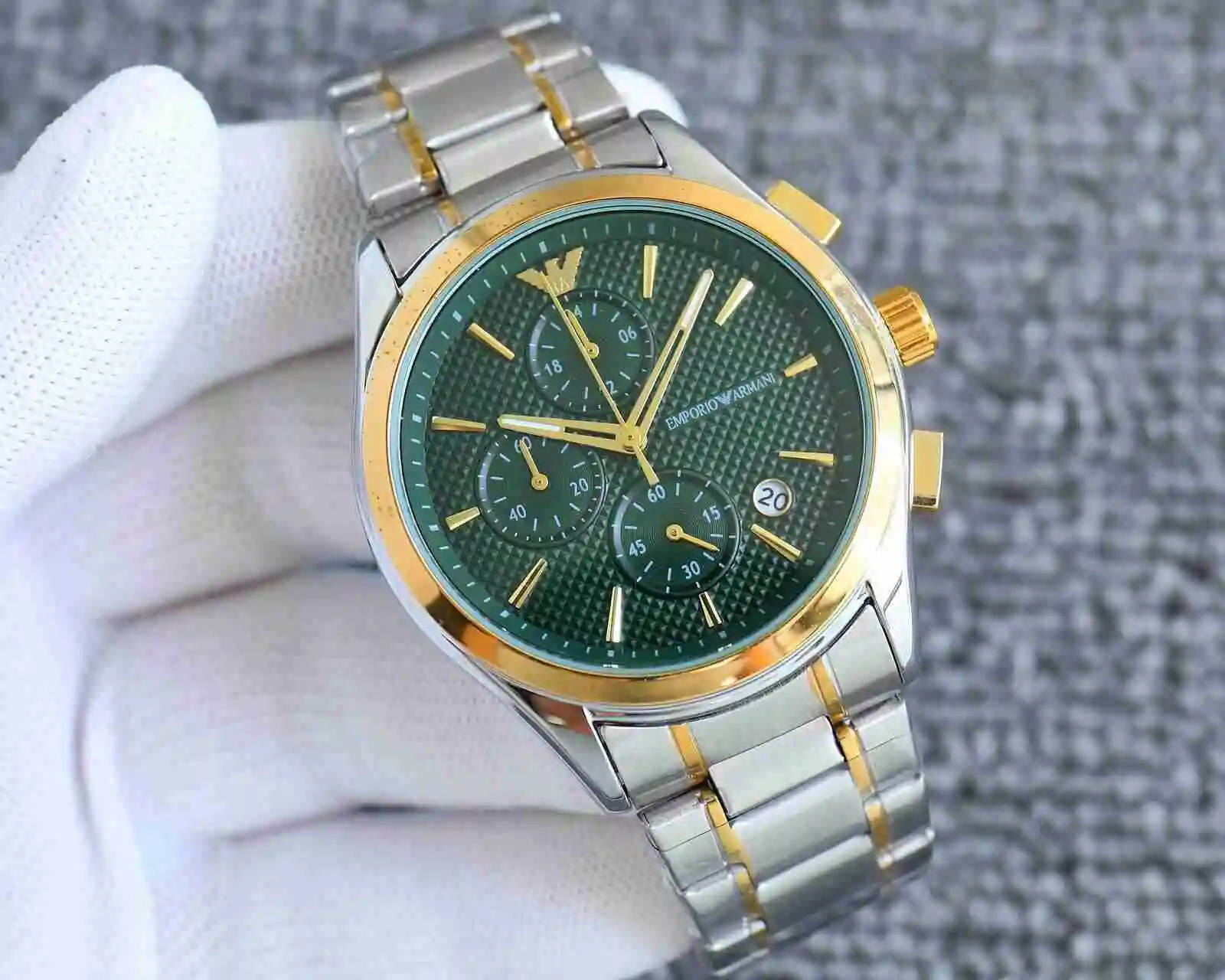 General Watches Armani Watch Men's Watch Paired with Original Fully Automatic Mechanical Movement Top Grade 316 Precision Steel Case with Mineral Super Strong Mirror Diameter 43mm KK02750 view 9
