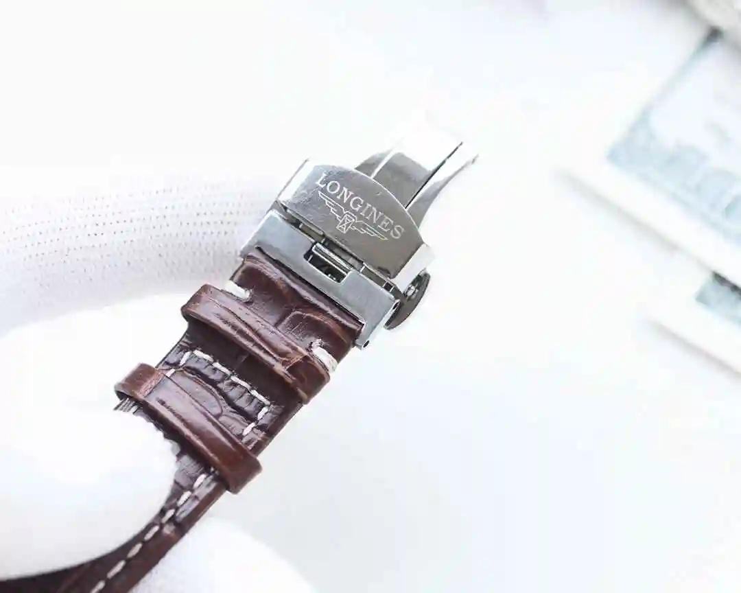 General Watches Longines Watch Men's Watch Paired with Original Fully Automatic Mechanical Movement Top Grade 316 Precision Steel Case with Mineral Super Strong Mirror Diameter 42mm KK04450 view 2