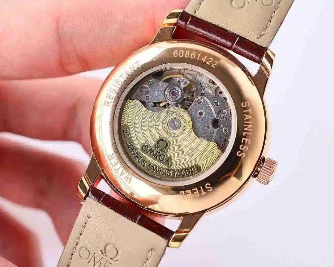 General Watches Omega Watch Men's Watch Paired with Original Fully Automatic Mechanical Movement Top Grade 316 Precision Steel Case with Mineral Super Strong Mirror Diameter 40mm kk07500 6 view 3