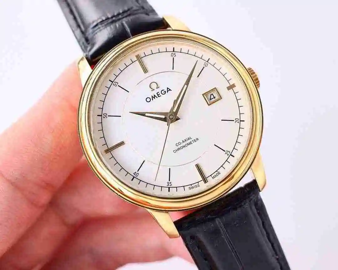 General Watches Omega Watch Men's Watch Paired with Original Fully Automatic Mechanical Movement Top Grade 316 Precision Steel Case with Mineral Super Strong Mirror Diameter 40mm kk07500 6 view 7