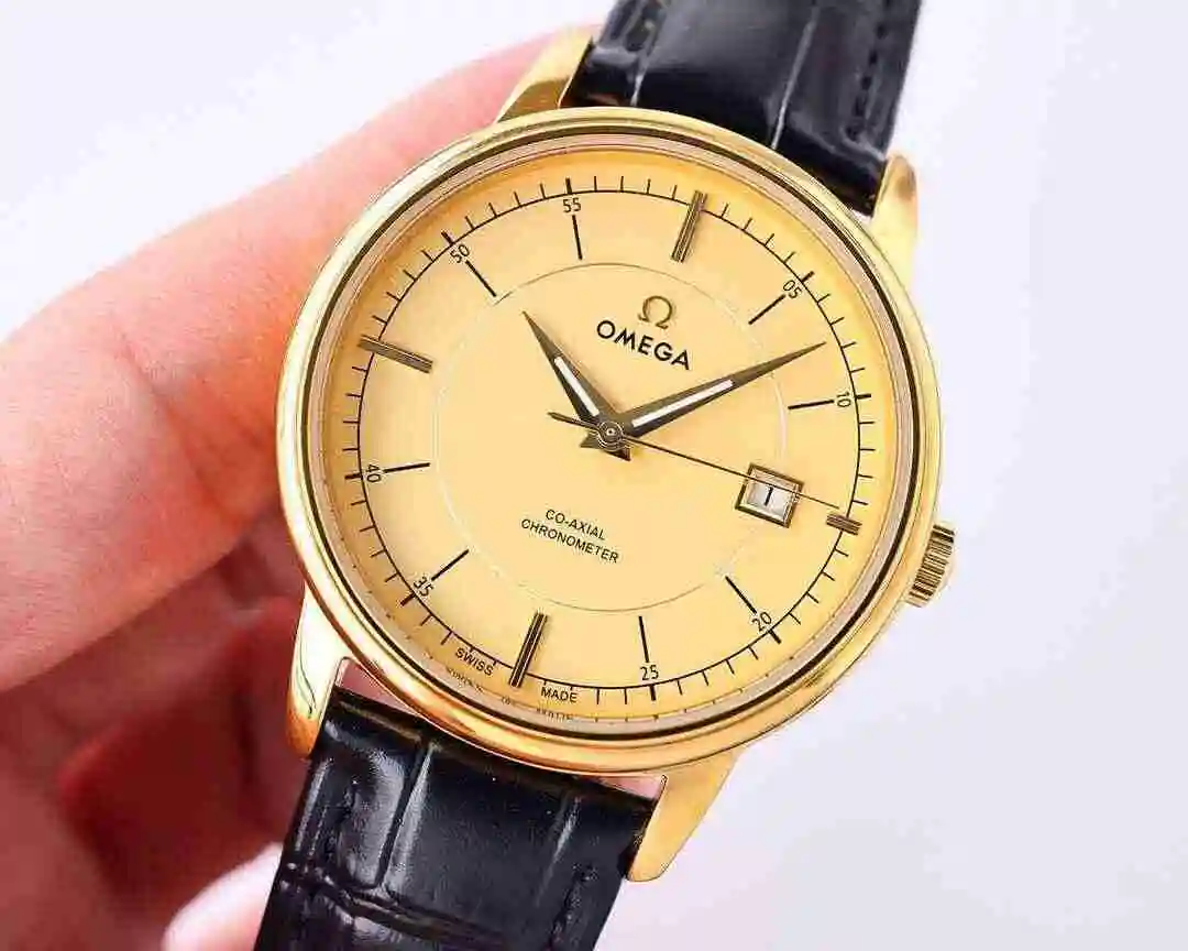 General Watches Omega Watch Men's Watch Paired with Original Fully Automatic Mechanical Movement Top Grade 316 Precision Steel Case with Mineral Super Strong Mirror Diameter 40mm kk07500 6 view 8