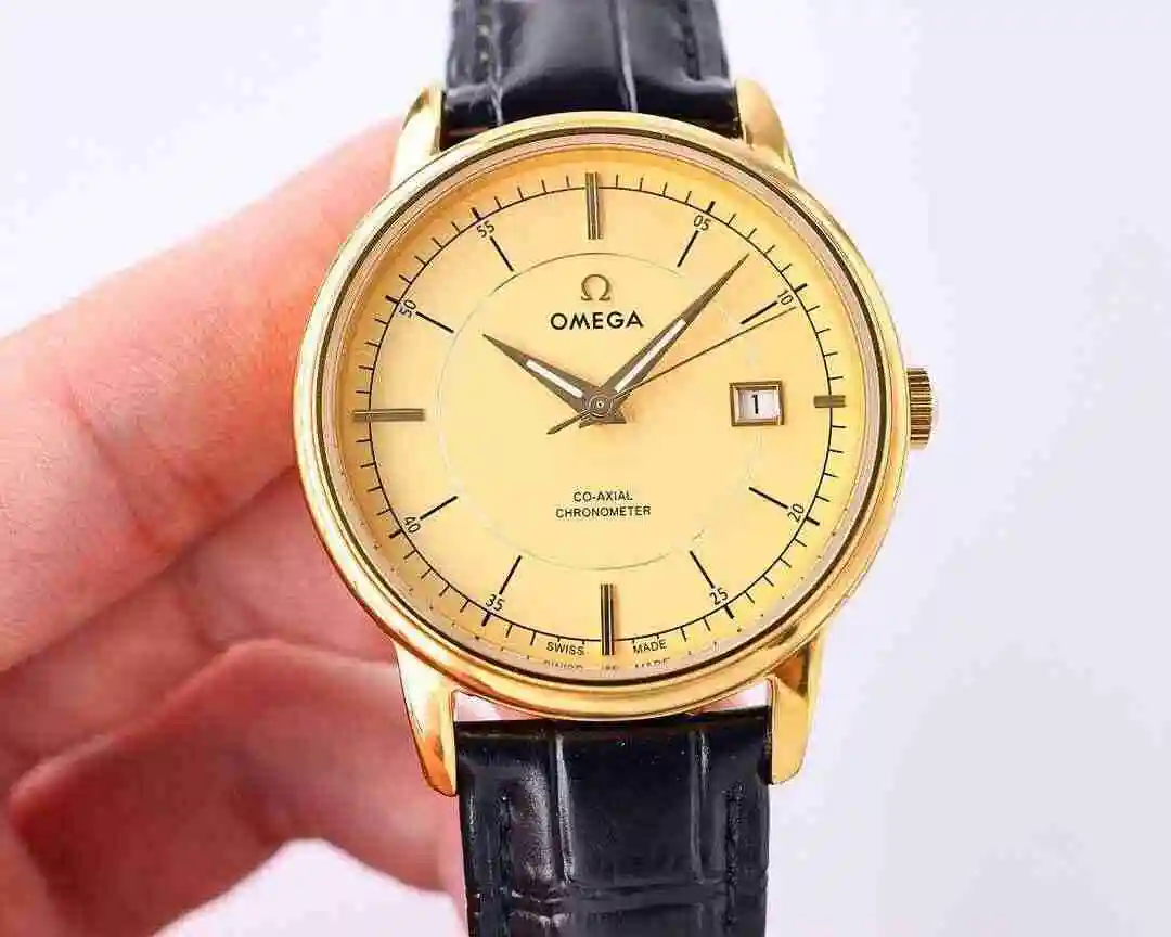 General Watches Omega Watch Men's Watch Paired with Original Fully Automatic Mechanical Movement Top Grade 316 Precision Steel Case with Mineral Super Strong Mirror Diameter 40mm kk07500 6 view 9