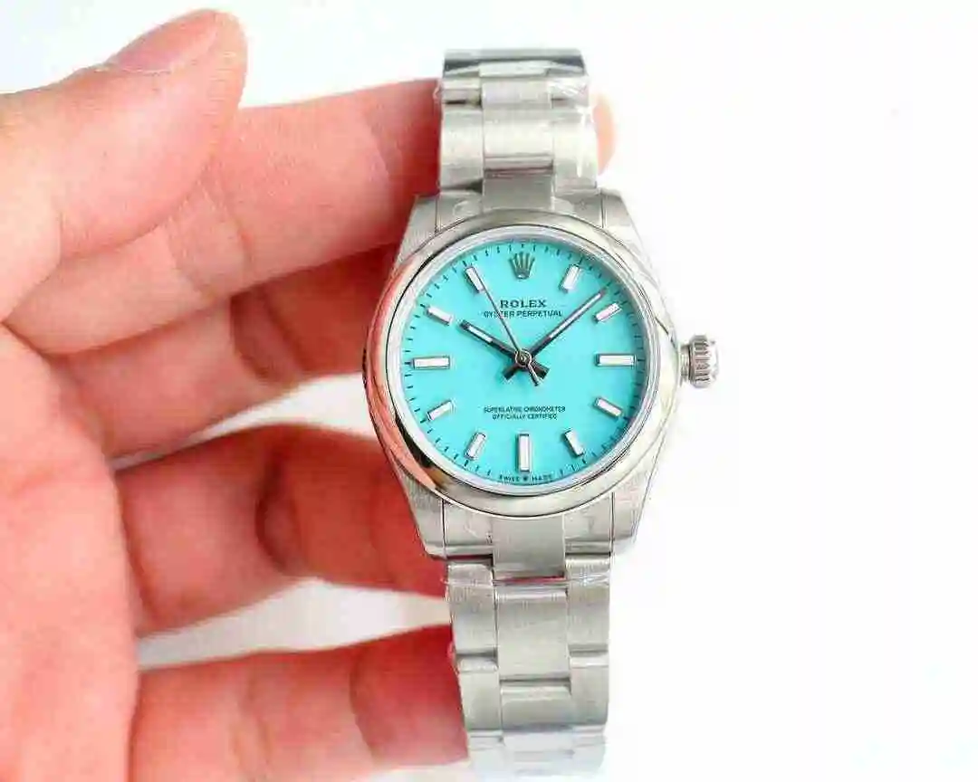General Watches Rolex Watch Women's Watch Paired with Original Fully Automatic Mechanical Movement Top Grade 316 Precision Steel Case with Mineral Super Strong Mirror Diameter 31mm KK view 4