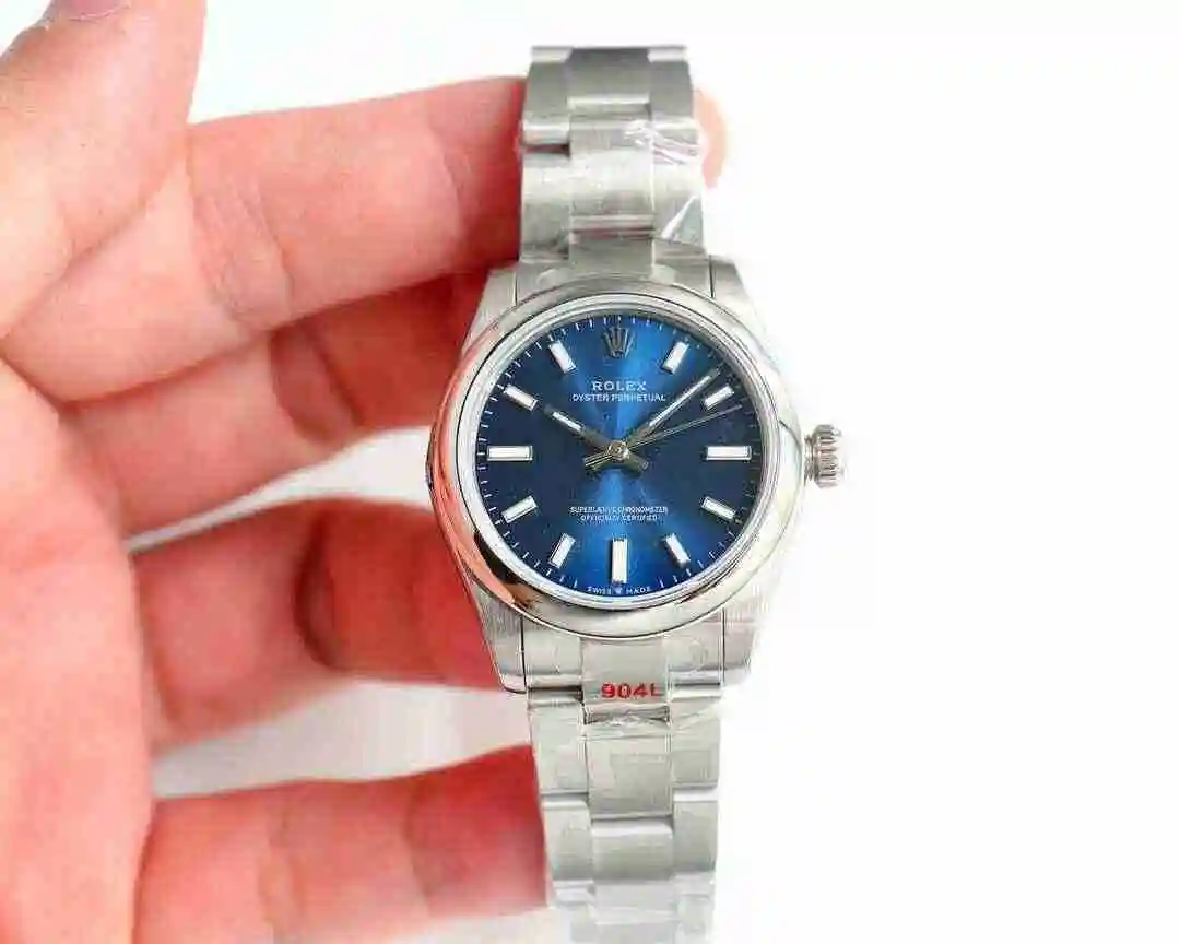 General Watches Rolex Watch Women's Watch Paired with Original Fully Automatic Mechanical Movement Top Grade 316 Precision Steel Case with Mineral Super Strong Mirror Diameter 31mm KK view 7