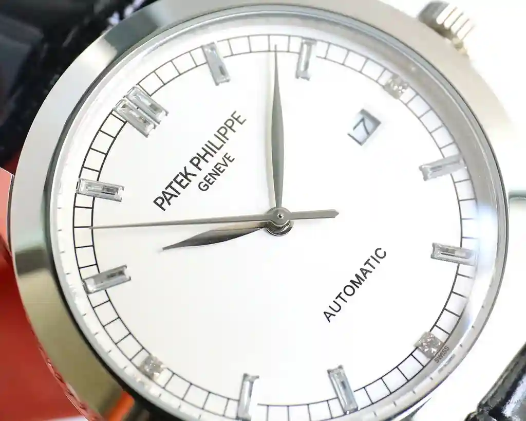General Watches Patek Philippe Patek@Philippe watch men's watch with original fully automatic mechanical movement top 316 stainless steel case strap mineral super mirror diameter 40mm KK010500 view 6
