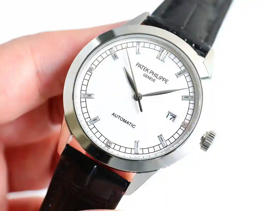 General Watches Patek Philippe Patek@Philippe watch men's watch with original fully automatic mechanical movement top 316 stainless steel case strap mineral super mirror diameter 40mm KK010500 view 8