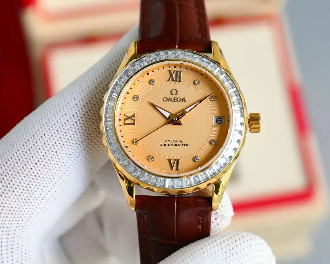 General Watches Watch, women's watch with original fully automatic mechanical movement, top-grade 316 stainless steel case and strap, mineral super mirror, diameter 33cm KK07850 1 view 6