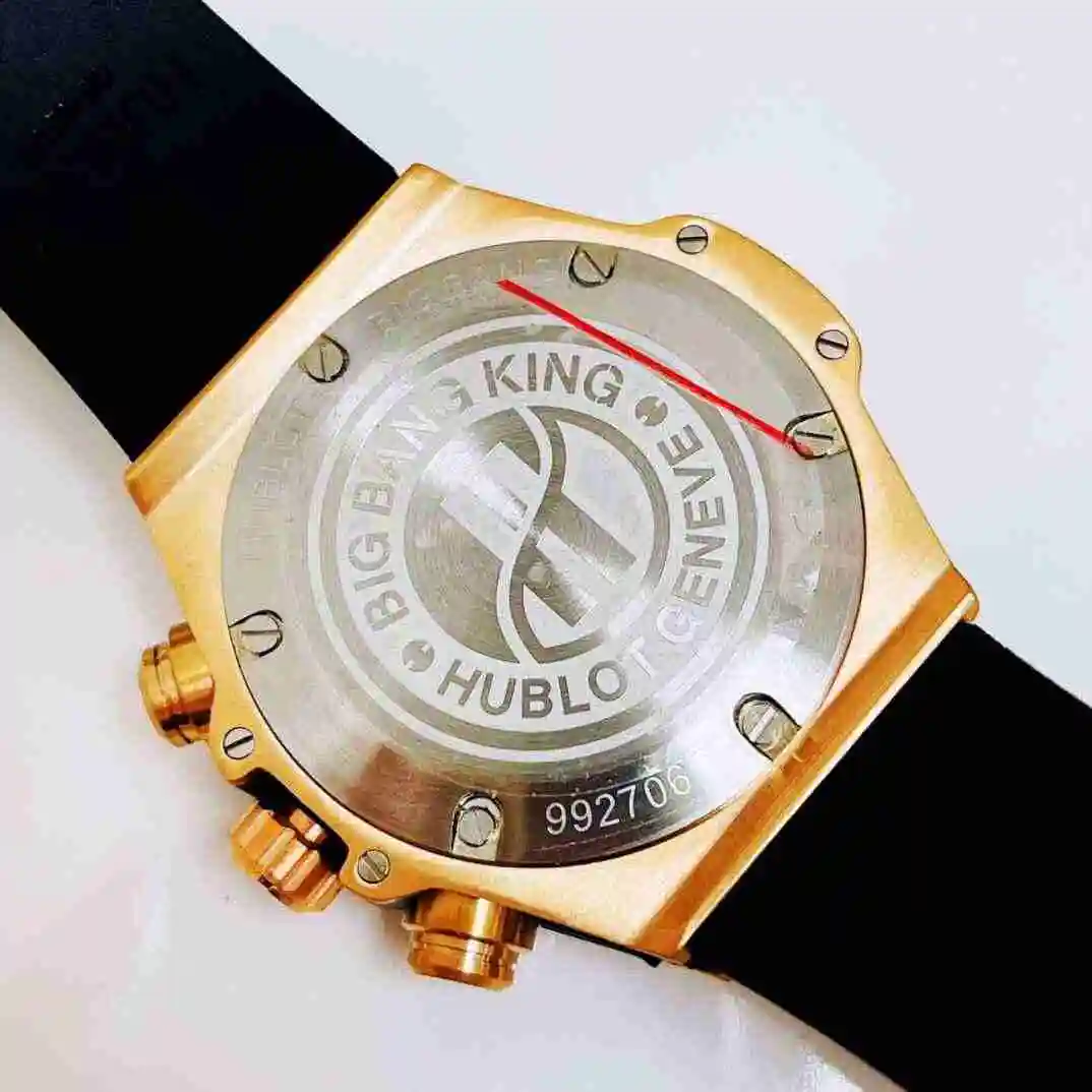 General Watches HUBLOT UBO Watch Men's Watch Paired with Original Fully Automatic Mechanical Movement Top Grade 316 Precision Steel Case with Mineral Super Strong Mirror Diameter 42mm KK04350 view 4