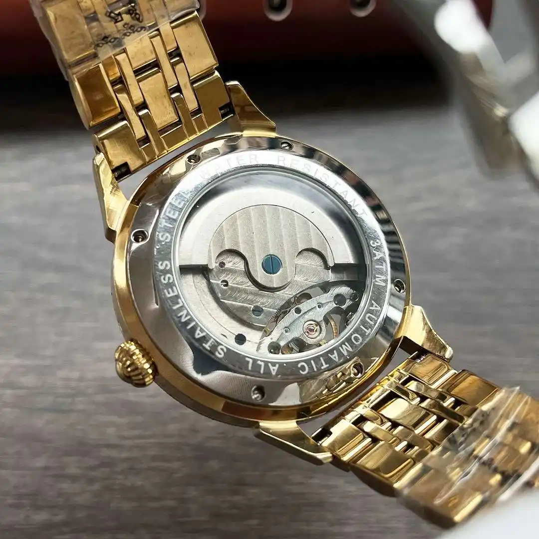 General Watches Breitling Watch Bai@Li men's watch with original fully automatic mechanical movement, top-grade 316 stainless steel case and strap, mineral super mirror, diameter 42mm KK04350 view 2