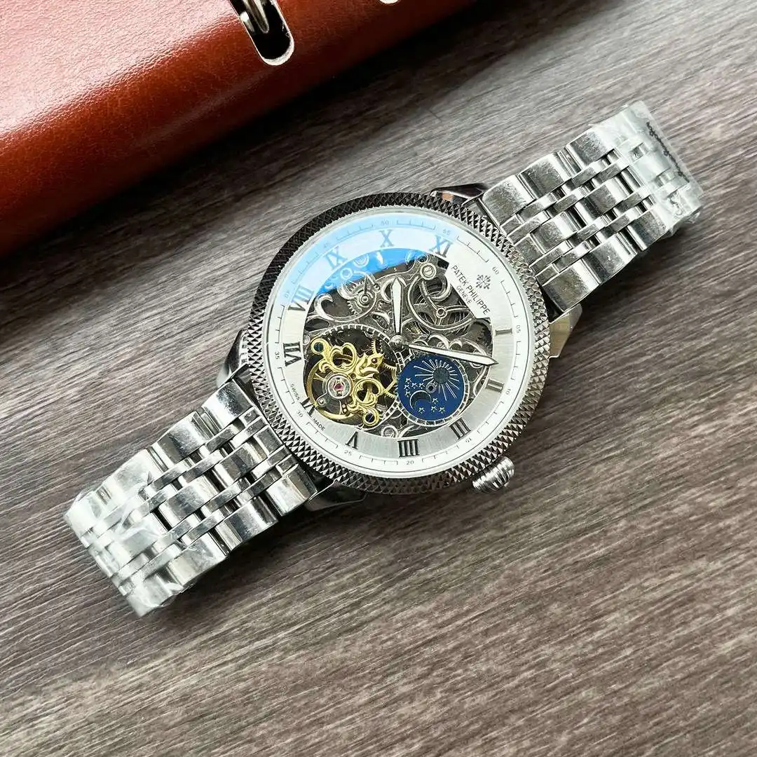 General Watches Breitling Watch Bai@Li men's watch with original fully automatic mechanical movement, top-grade 316 stainless steel case and strap, mineral super mirror, diameter 42mm KK04350 view 5