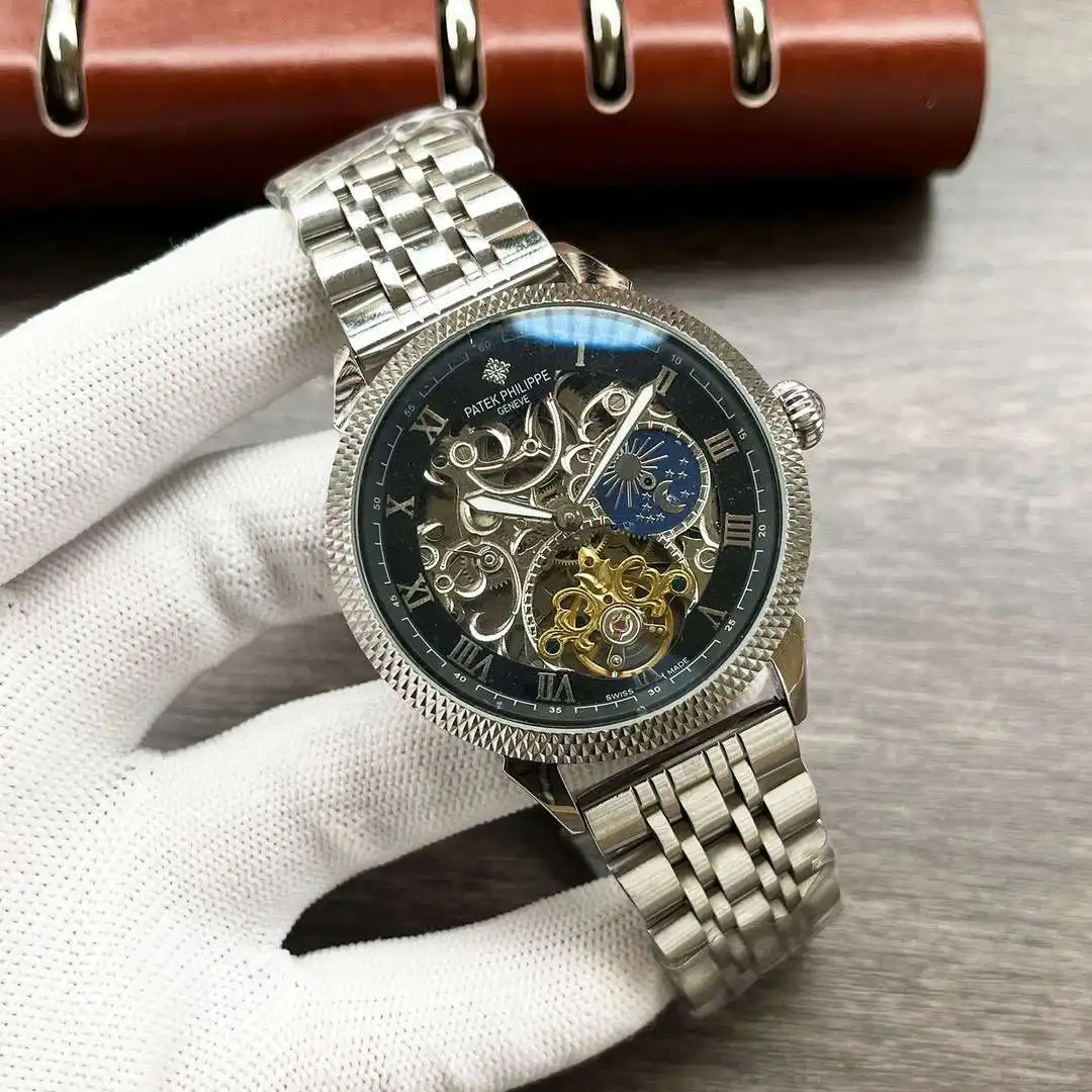 General Watches Breitling Watch Bai@Li men's watch with original fully automatic mechanical movement, top-grade 316 stainless steel case and strap, mineral super mirror, diameter 42mm KK04350 view 8