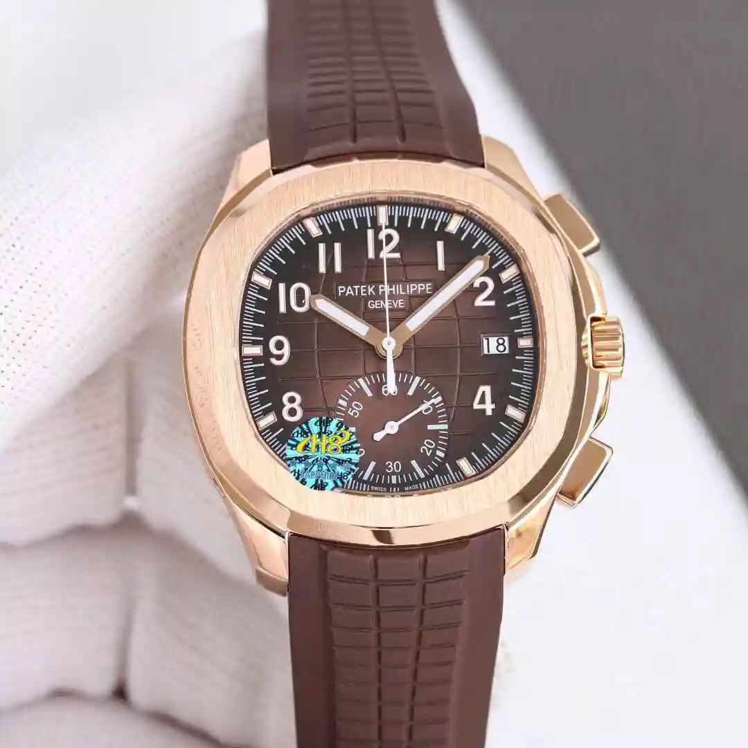 General Watches Patek Philippe Watch Men's Watch Paired with Original Fully Automatic Mechanical Movement Top Grade 316 Precision Steel Case Case with Mineral Super Strong Mirror Diameter 42mm KK view 7