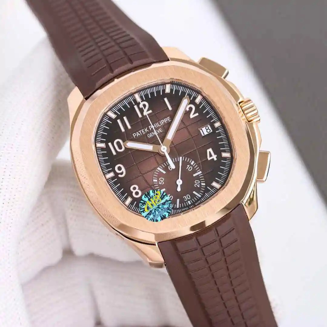 General Watches Patek Philippe Watch Men's Watch Paired with Original Fully Automatic Mechanical Movement Top Grade 316 Precision Steel Case Case with Mineral Super Strong Mirror Diameter 42mm KK view 8