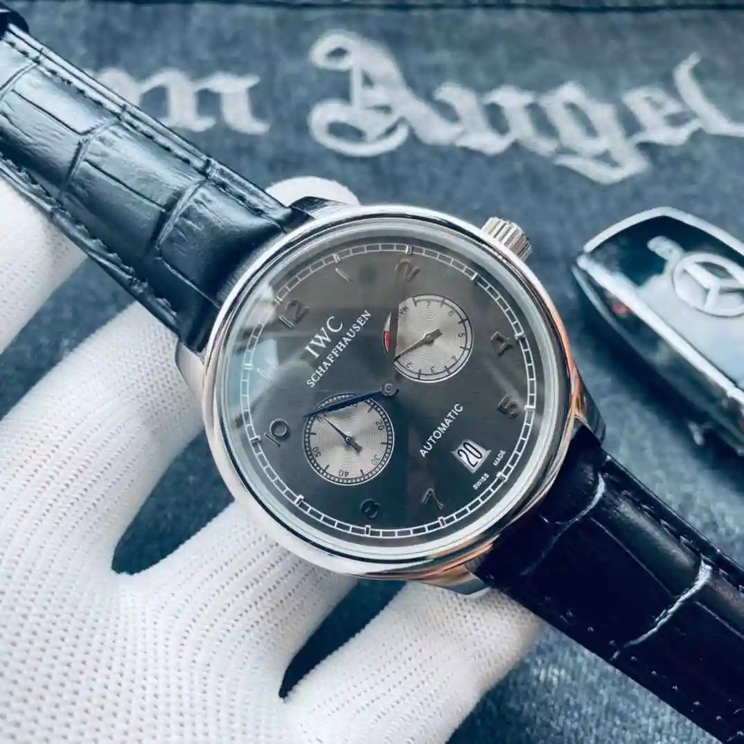 General Watches IWC Wanguo Watch Men's Watch Paired with Original Fully Automatic Mechanical Movement Top Grade 316 Precision Steel Case with Mineral Super Strong Mirror Diameter 42mm KK02600 2 view 9