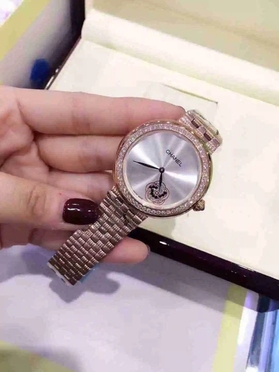 General Watches Chanel Watch Women's Watch Paired with Original Fully Automatic Mechanical Movement Top Grade 316 Precision Steel Case with Mineral Super Strong Mirror Diameter 37mm KK02850 view 2