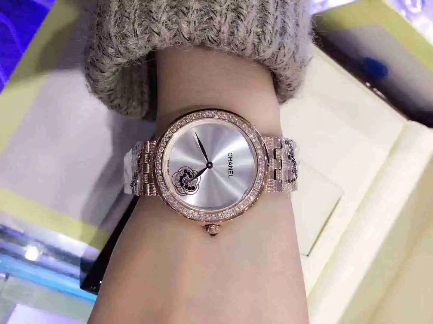 General Watches Chanel Watch Women's Watch Paired with Original Fully Automatic Mechanical Movement Top Grade 316 Precision Steel Case with Mineral Super Strong Mirror Diameter 37mm KK02850 view 5