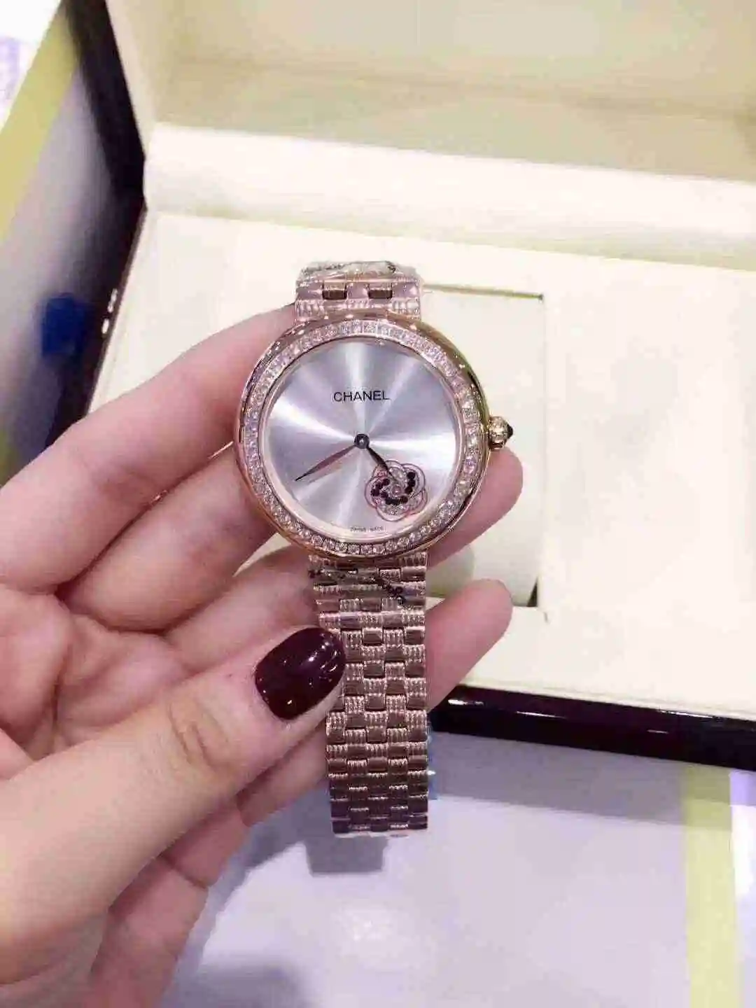 General Watches Chanel Watch Women's Watch Paired with Original Fully Automatic Mechanical Movement Top Grade 316 Precision Steel Case with Mineral Super Strong Mirror Diameter 37mm KK02850 view 7