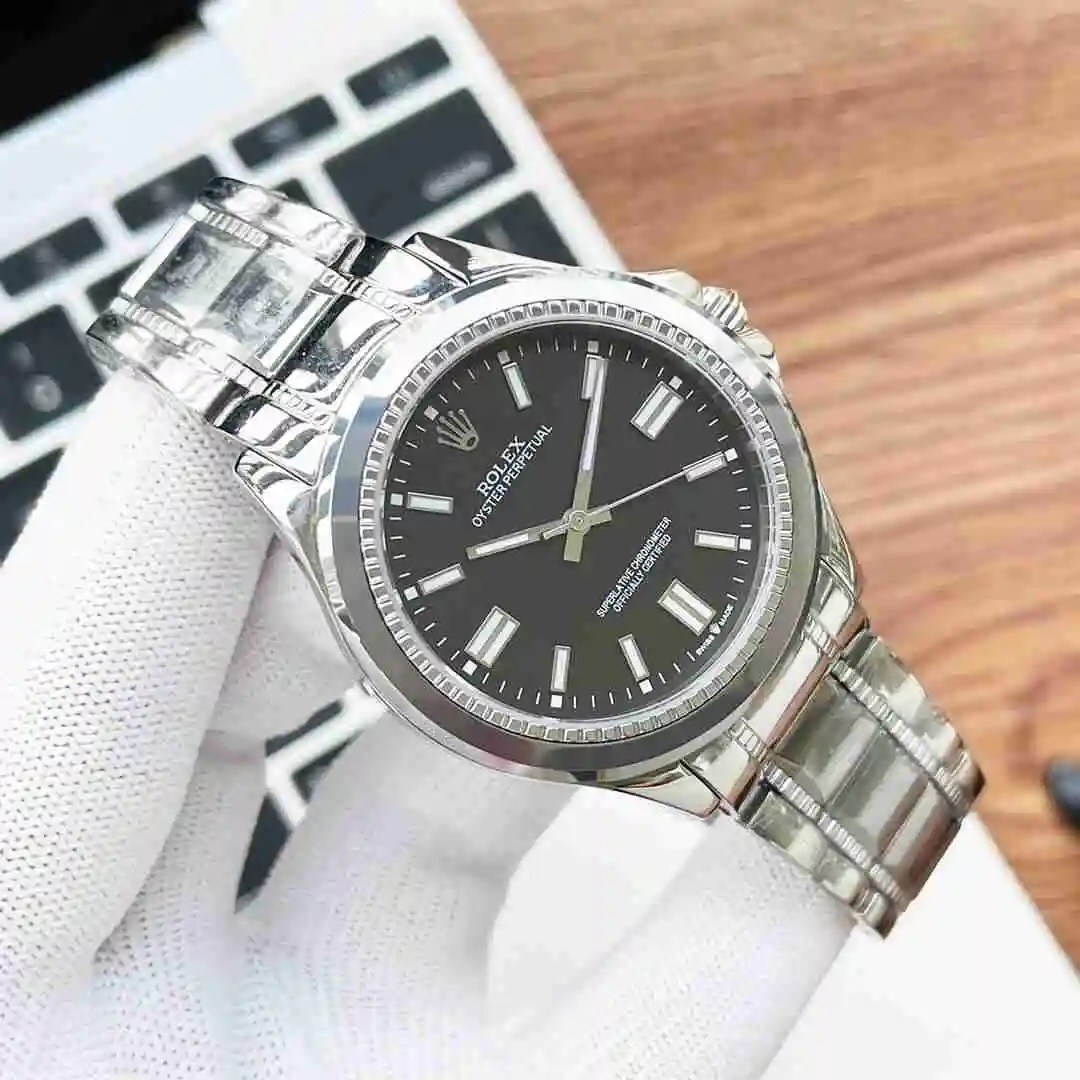 General Watches Rolex Watch Men's Watch Paired with Original Fully Automatic Mechanical Movement Top Grade 316 Precision Steel Case with Mineral Super Strong Mirror Diameter 41mm KK05150 view 6