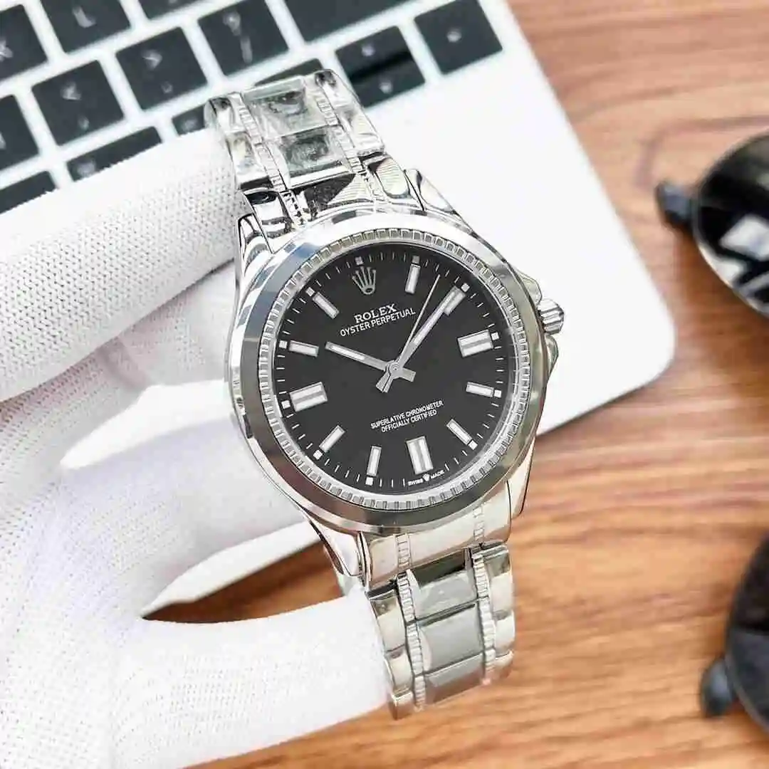 General Watches Rolex Watch Men's Watch Paired with Original Fully Automatic Mechanical Movement Top Grade 316 Precision Steel Case with Mineral Super Strong Mirror Diameter 41mm KK05150 view 7