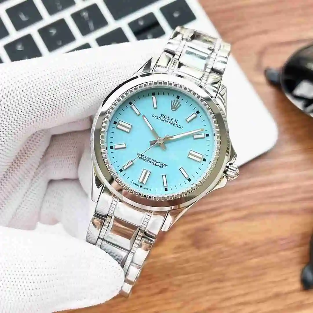 General Watches Rolex Watch Men's Watch Paired with Original Fully Automatic Mechanical Movement Top Grade 316 Precision Steel Case with Mineral Super Strong Mirror Diameter 41mm KK05150 view 8