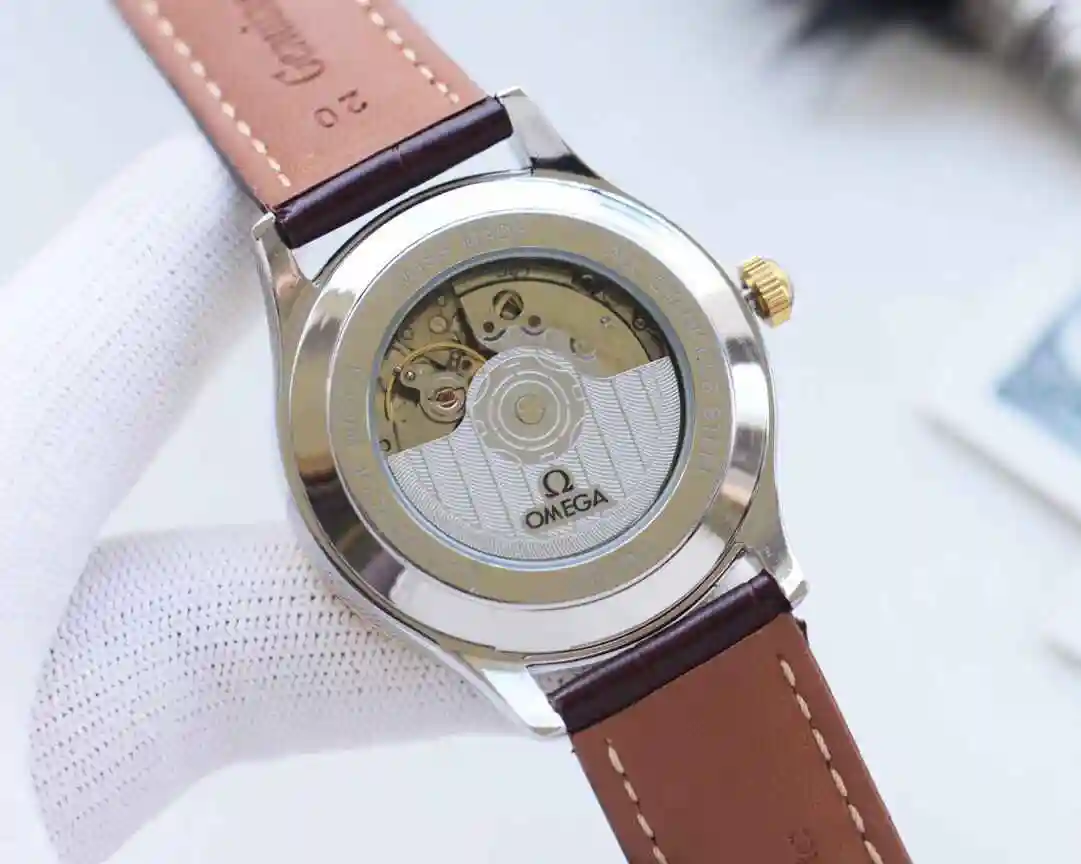 General Watches Omega Watch Men's Watch Paired with Original Fully Automatic Mechanical Movement Top Grade 316 Precision Steel Case with Mineral Super Strong Mirror Diameter 42mm KK03650 view 3