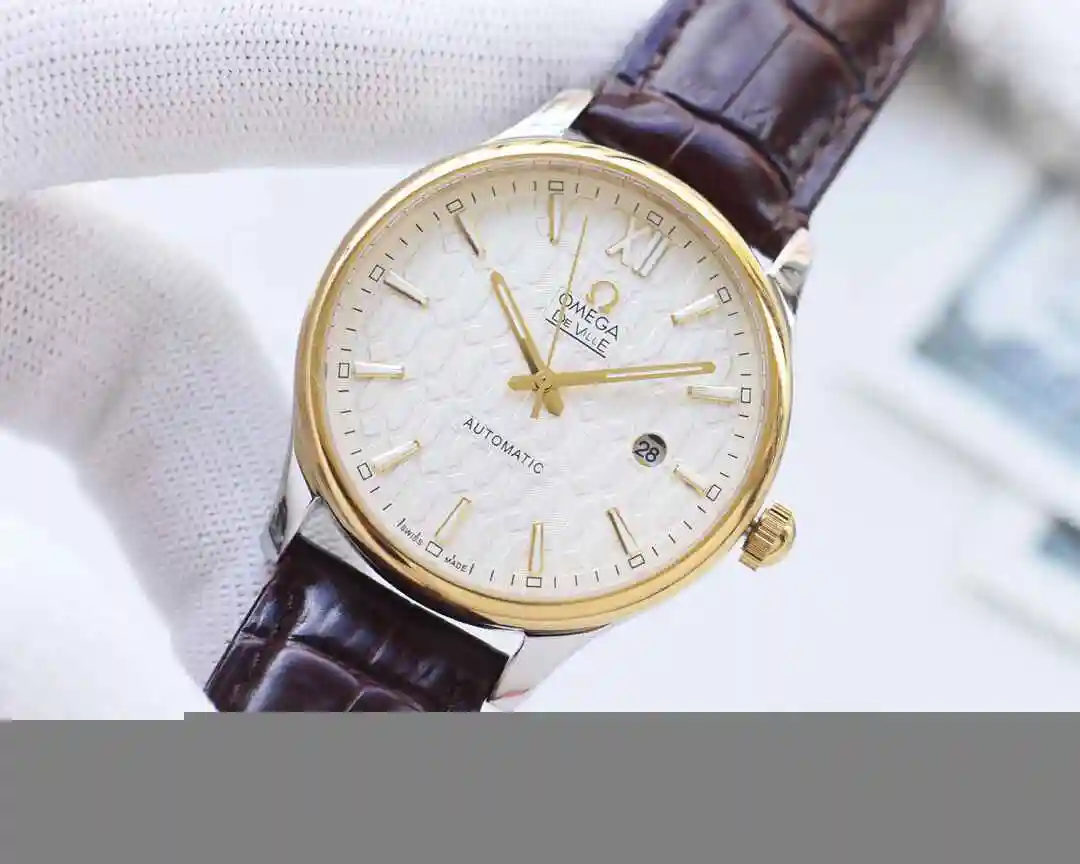 General Watches Omega Watch Men's Watch Paired with Original Fully Automatic Mechanical Movement Top Grade 316 Precision Steel Case with Mineral Super Strong Mirror Diameter 42mm KK03650 view 5