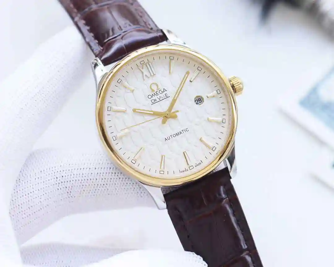General Watches Omega Watch Men's Watch Paired with Original Fully Automatic Mechanical Movement Top Grade 316 Precision Steel Case with Mineral Super Strong Mirror Diameter 42mm KK03650 view 6