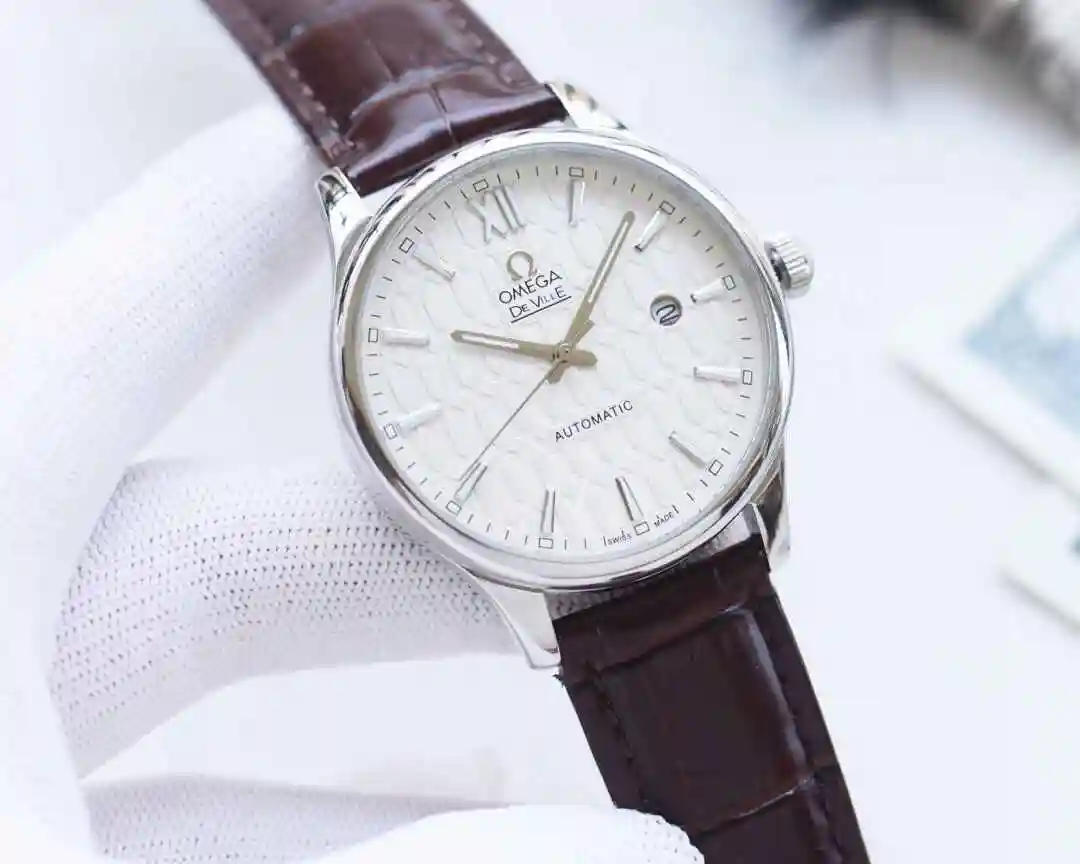 General Watches Omega Watch Men's Watch Paired with Original Fully Automatic Mechanical Movement Top Grade 316 Precision Steel Case with Mineral Super Strong Mirror Diameter 42mm KK03650 view 8