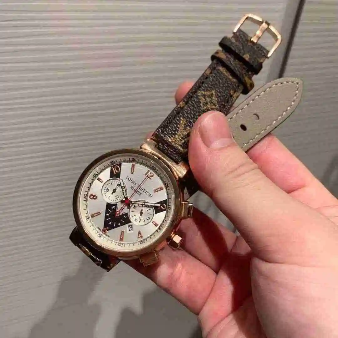 General Watches LV watch for men with original fully automatic mechanical movement, top grade 316 precision steel case with mineral super strong mirror diameter 41mm KK03150 1 view 3