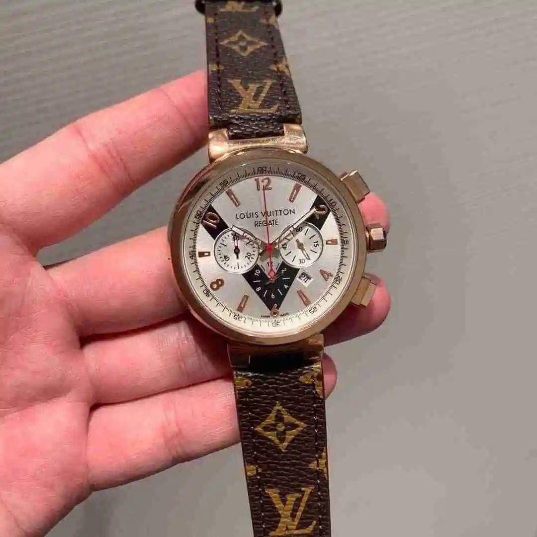 General Watches LV watch for men with original fully automatic mechanical movement, top grade 316 precision steel case with mineral super strong mirror diameter 41mm KK03150 1 view 8