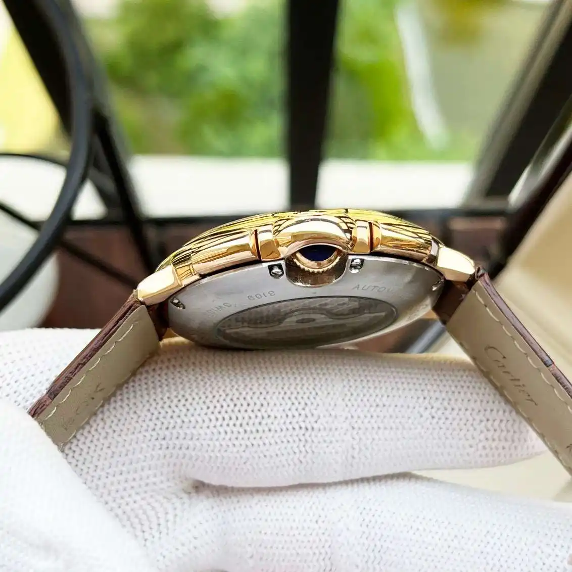 General Watches Watch, men's watch with original fully automatic mechanical movement, top-grade 316 stainless steel case and strap, mineral super mirror, diameter 44mm KK04550 view 4