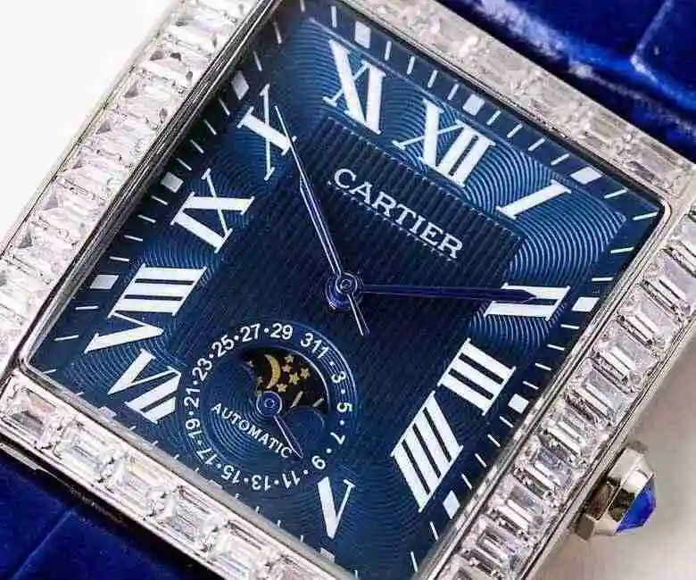 General Watches Cartier White 1300 Golden Rose 1350 Watch view 6