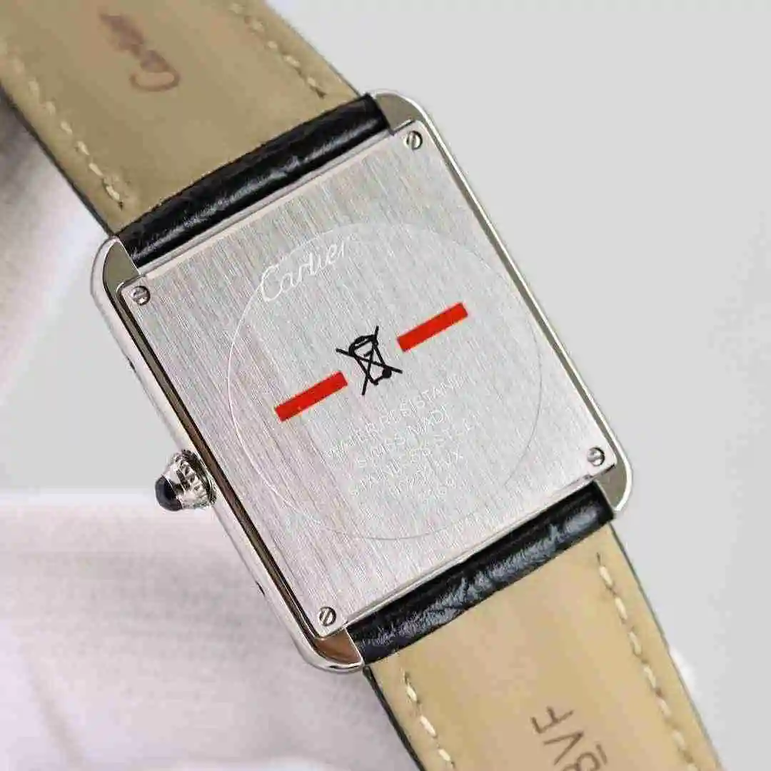 Cartier 3WF Car tier Tank Watch view 2