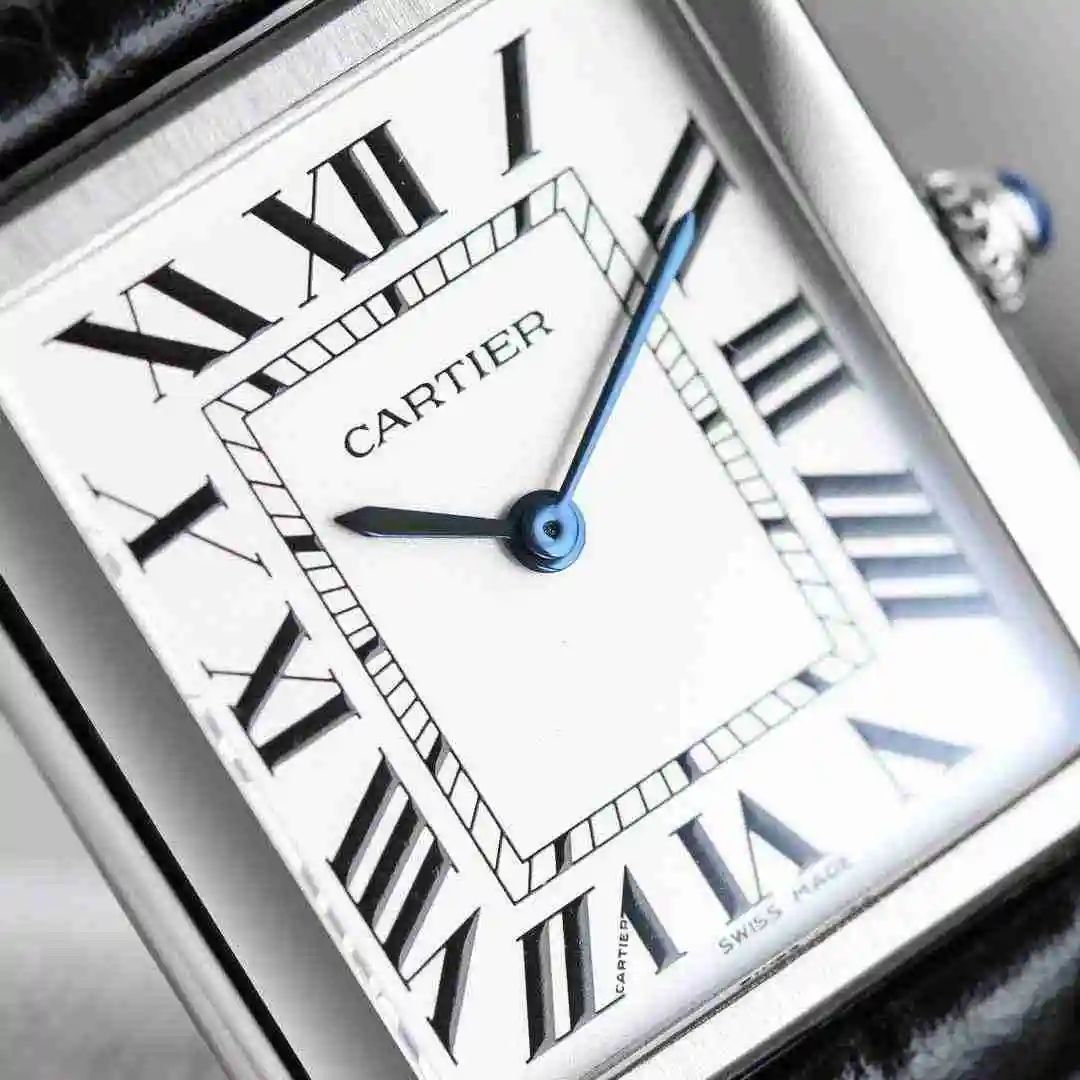 Cartier 3WF Car tier Tank Watch view 8