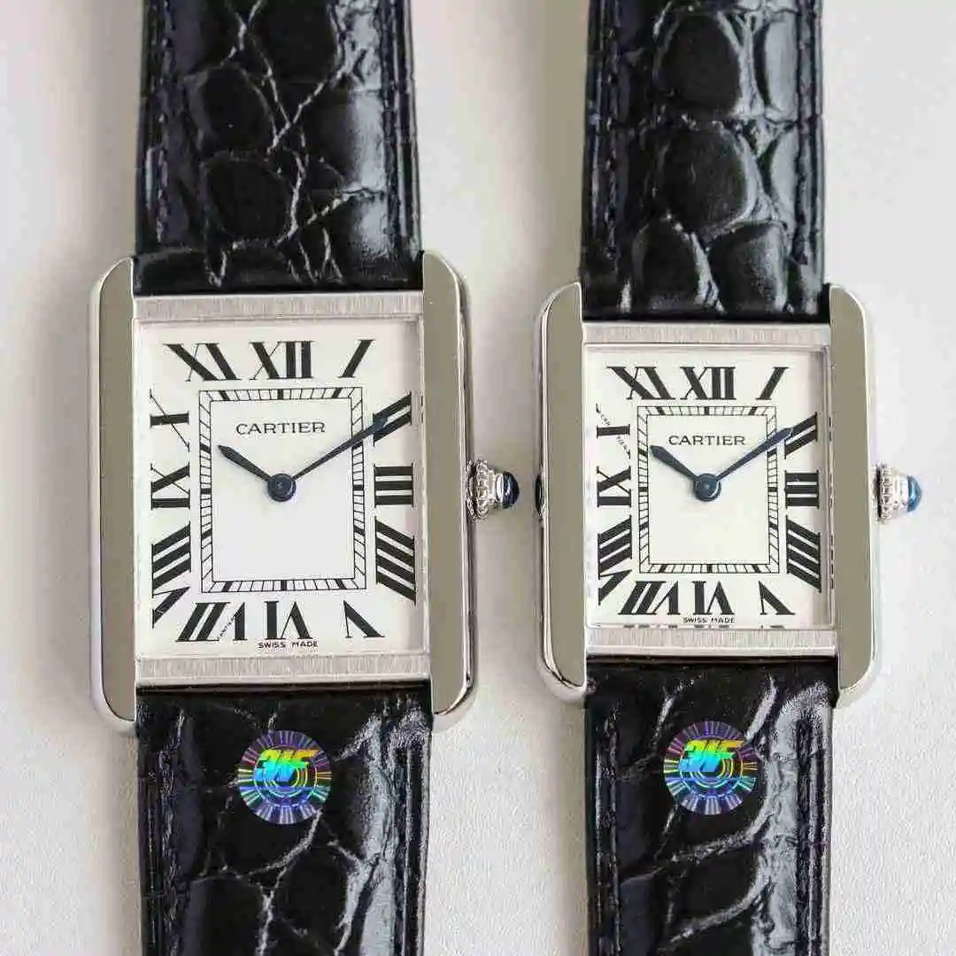 Cartier 3WF Car tier Tank Watch view 9