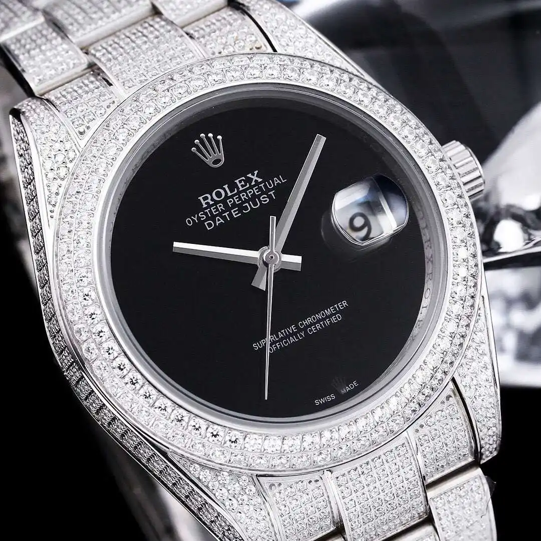 General Watches Rolex watches men's watch with original fully automatic mechanical movement top 316 stainless steel case strap mineral super mirror diameter 41mm KK09800 3 view 5