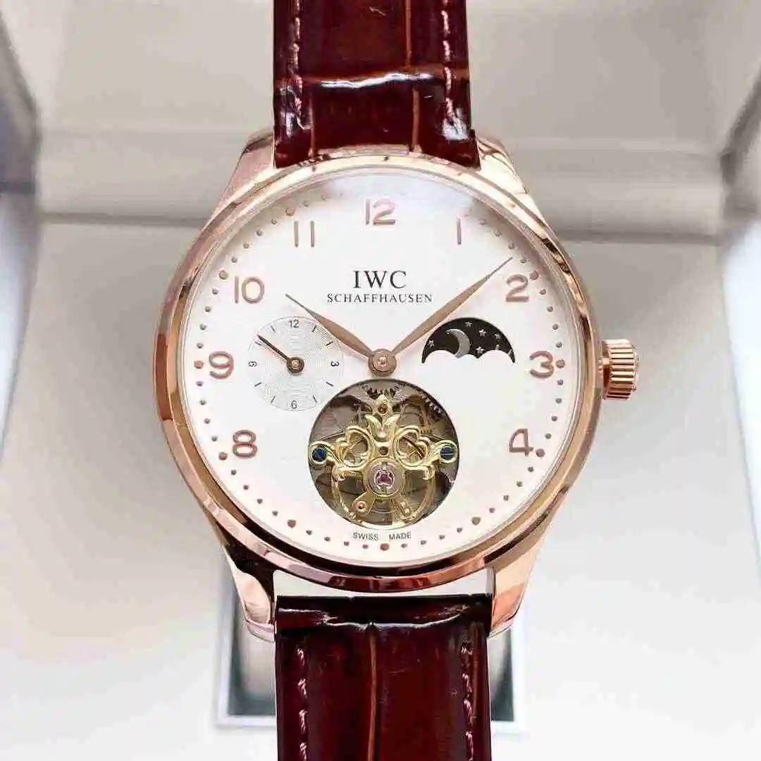 General Watches IWC Wanguo Watch Men's Watch Paired with Original Fully Automatic Mechanical Movement Top Grade 316 Precision Steel Case with Mineral Super Strong Mirror Diameter 42mm KK05 1 view 4