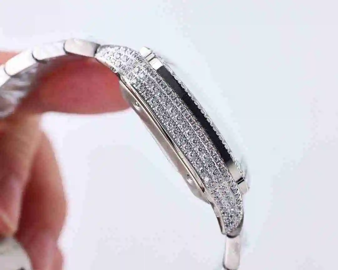 General Watches Cartier Watch Men's Watch Paired with Original Fully Automatic Mechanical Movement Top Grade 316 Precision Steel Case with Mineral Super Strong Mirror Diameter 40mm kk023500 view 5