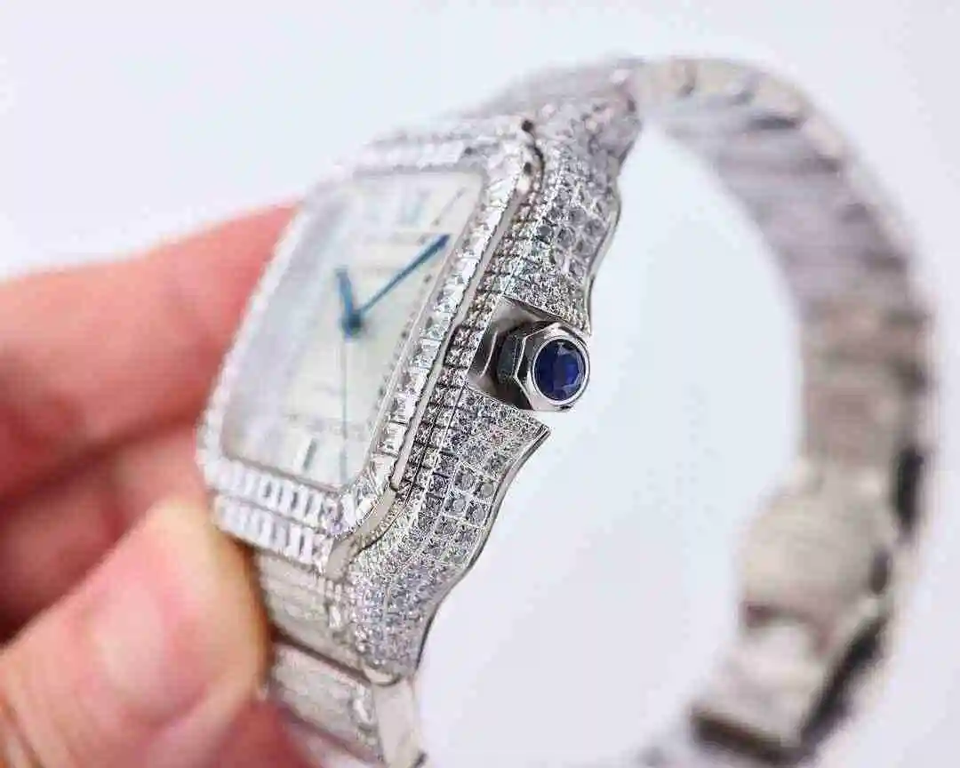 General Watches Cartier Watch Men's Watch Paired with Original Fully Automatic Mechanical Movement Top Grade 316 Precision Steel Case with Mineral Super Strong Mirror Diameter 40mm kk023500 view 6