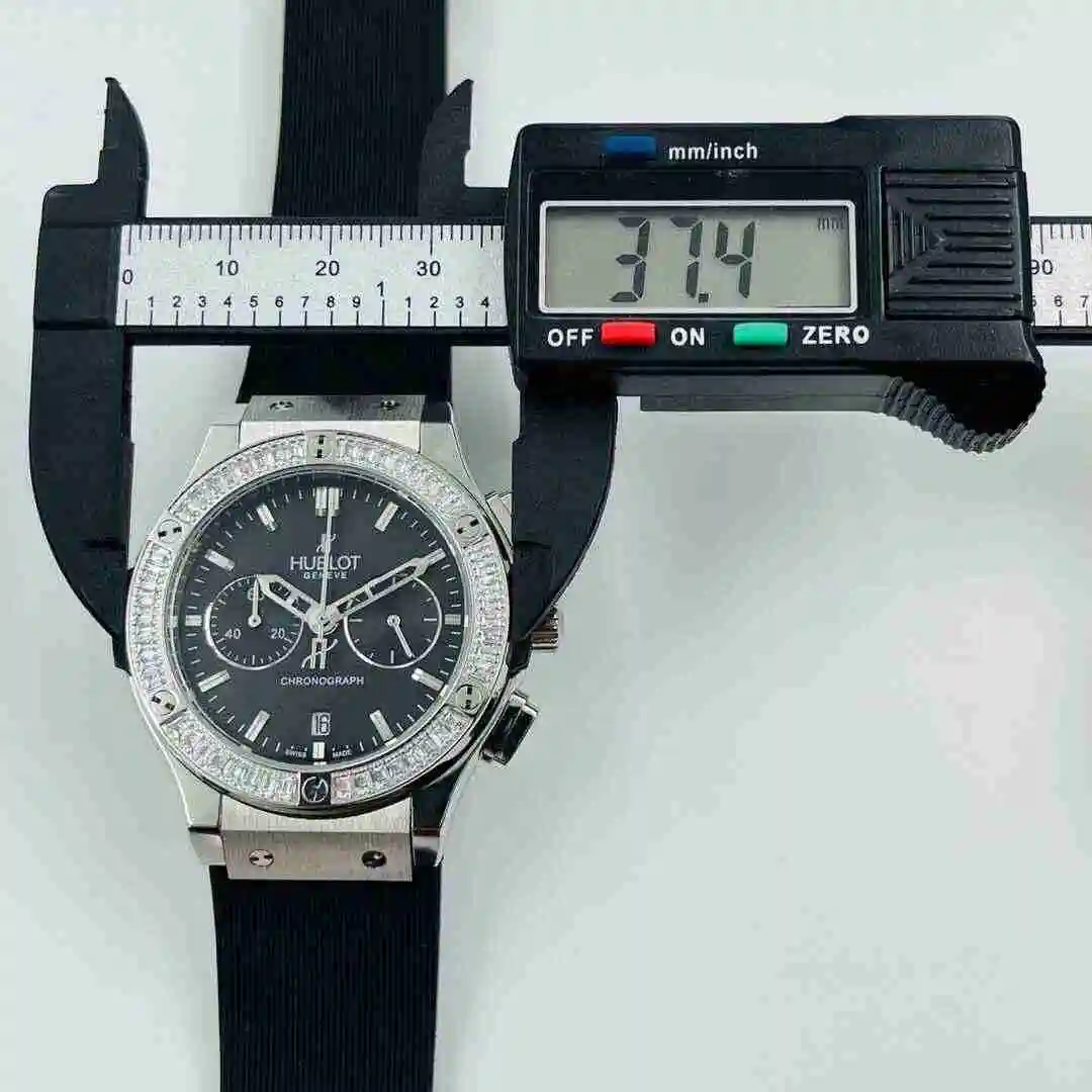 General Watches HUBLOT UBO Watch Men's Watch Paired with Original Fully Automatic Mechanical Movement Top Grade 316 Precision Steel Case with Mineral Super Strong Mirror Diameter 38mm KK04050 view 7