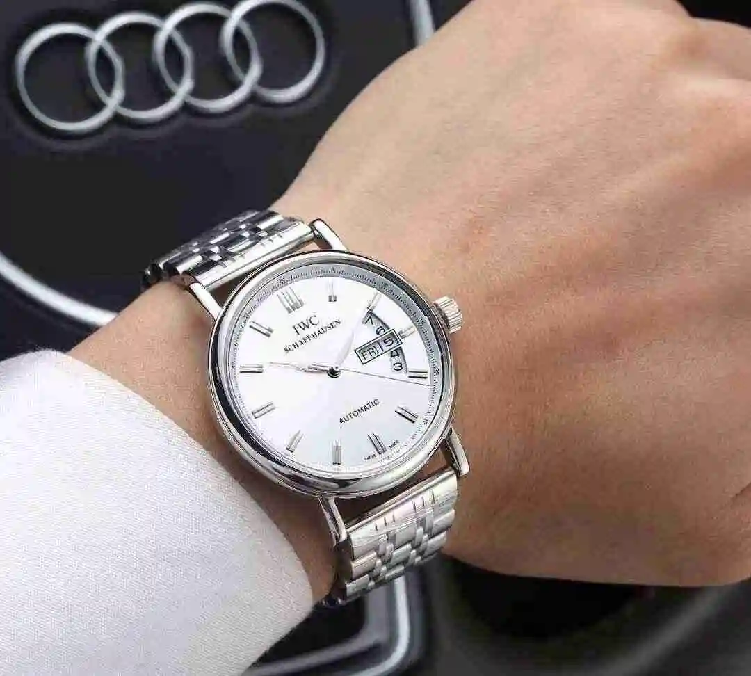 General Watches IWC Wan Guo Bai 320 Gold 340 Steel+20 Watch view 3